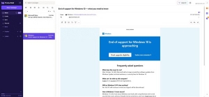 微软开始邮件群发Windows 10退役警告 敦促用户升级Windows 11 ...