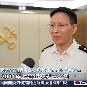 本年前7个月 我国对上合构造其他成员国收支口规模创新高 ...