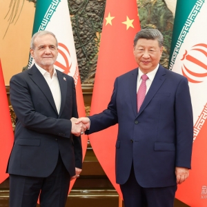 新华图讯｜习近平访问伊朗总统佩泽希齐扬